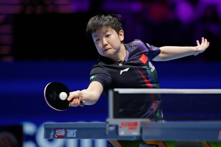 开云-国际乒联单打世界杯：孙颖莎4-0沙宾·温特晋级决赛